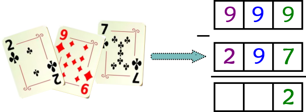 ground zero subtraction card game